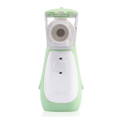Yeşil Akıllı Mesh Nebulizer 8ml Atomizing Cup Kapasitesi 3 Yıl
